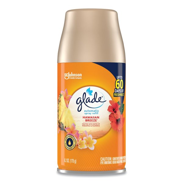 Glade Automatic Air Freshener Hawaiian Breeze 62 oz PK6 6PK SJN337689